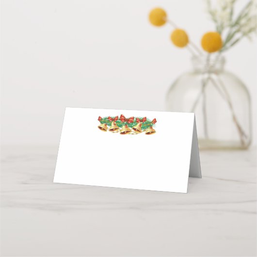 kerstfeestnummer plaatskaartje (Voorkant)