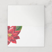 kerstfeestnummer plaatskaartje (Buitenkant ongevouwen)