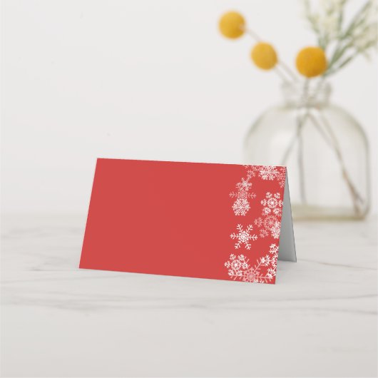 kerstfeestnummer plaatskaartje (Achterkant)