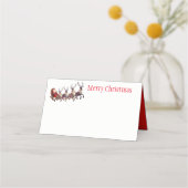 kerstfeestnummer plaatskaartje (Voorkant)