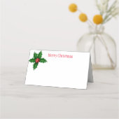 kerstfeestnummer plaatskaartje (Voorkant)