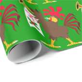 kerstfeestrooster cadeaupapier (Rol Hoek)