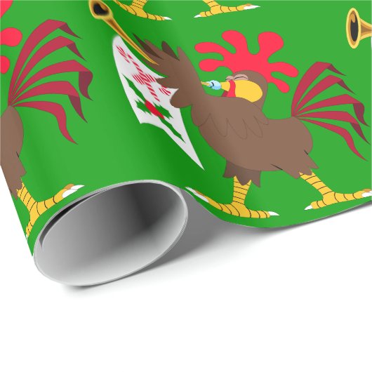 kerstfeestrooster cadeaupapier (Rol Hoek)