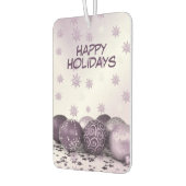 kerstfeestroze Paarse sierschilfers Luchtverfrisser (Links)