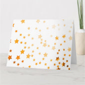 kerstfeestster kaart (Voorkant)