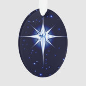 kerstfeestster ornament (achterkant)