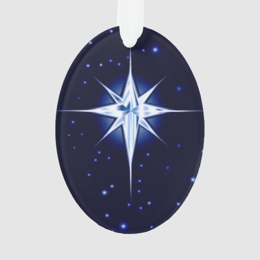 kerstfeestster ornament (achterkant)