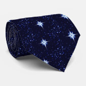 kerstfeestster stropdas (Opgerold)