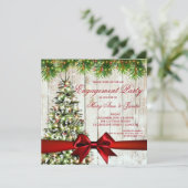 kerstfeeststructuur, verlichting en lint kaart (Staand voorkant)