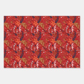 kerstfeestthema inpakpapier vel (Voorkant 2)