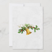 kerstfeestuitnodiging kaart (Achterkant)