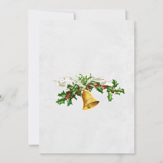 kerstfeestuitnodiging kaart (Achterkant)