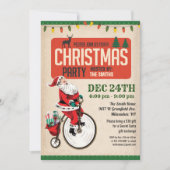  kerstfeestuitnodiging kaart (Voorkant)