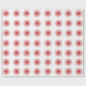 Kerstfeestvieren Cadeaupapier (Vlak)