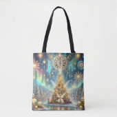 Kerstfeestvieren Tote Bag (Voorkant)