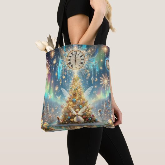 Kerstfeestvieren Tote Bag (Dichtbij)
