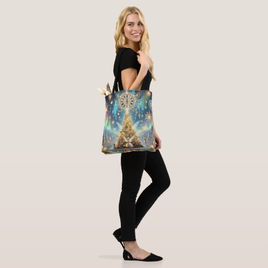 Kerstfeestvieren Tote Bag (Op model)