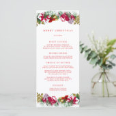 Kerstfeestviering Menu (Staand voorkant)