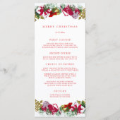 Kerstfeestviering Menu (Voorkant)