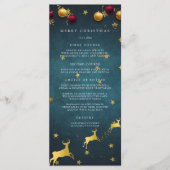 Kerstfeestviering Menu (Voorkant)