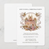 Kerstfeestviering voor Jezus Uitnodiging (Voorkant / Achterkant)