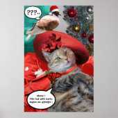KERSTFEESTVIERINGEN VAN PRINSES TATUS KAT POSTER (Voorkant)