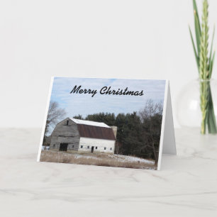 KERSTFEESTWENSEN VAN **DE BOERDERIJ** FEESTDAGEN KAART