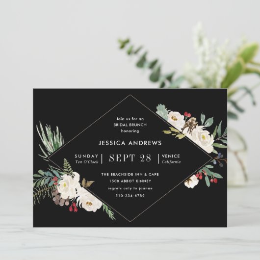 Kerstfeestwinter Vrijgezellenfeest Kaart (Staand voorkant)