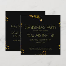 Kerstfeestzwarte gouden decoratieve kristallen