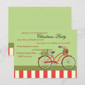 kerstfiets kaart (Voorkant / Achterkant)