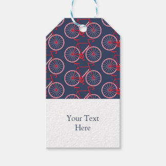 Kerstfietsen Cadeaulabel