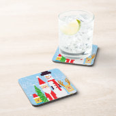 kerstfiguren drankjes onderzetter (Rechterzijde)