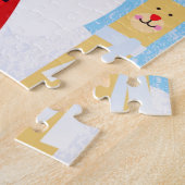 kerstfiguren legpuzzel (Zijkant)