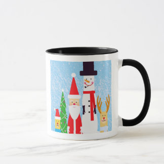 kerstfiguren mok