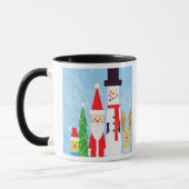 kerstfiguren mok (Links)