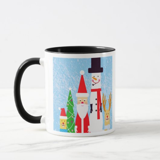 kerstfiguren mok (Links)