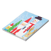 kerstfiguren notitieblok (Linkerzijde)