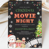 Kerstfilm Avond Kerstfeest Kaart