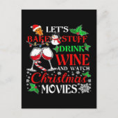 kerstfilm feestdagenkaart (Voorkant)