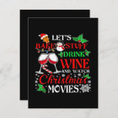 kerstfilm informatiekaartje (Voorkant / Achterkant)