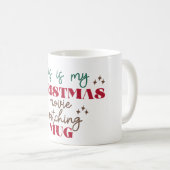 Kerstfilm Kijken Mok - Kerst Mok (Voorkant rechts)