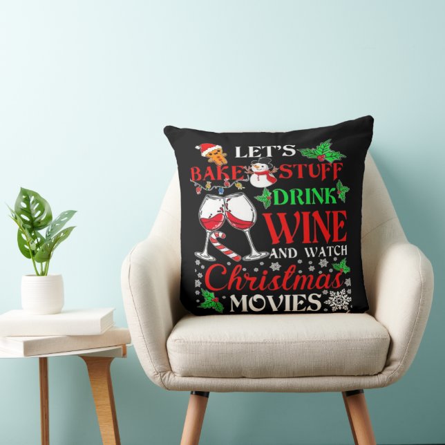 kerstfilm kussen (Stoel)