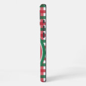 Kerstfilm Marathon Retro Marquee Feestelijk iPhone Hoesje (Linkerkant)