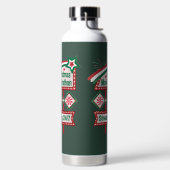 Kerstfilm Marathon Retro Marquee Feestelijk Waterfles (Links)