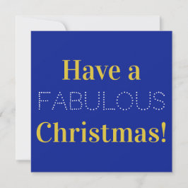 kerstfilm met blauwe goudfotografie feestdagenkaart