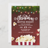 Kerstfilm Nacht Uitnodiging (Voorkant)
