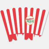 Kerstfilm Night Popcorn Box Bedankdoosjes (Ongevouwen)