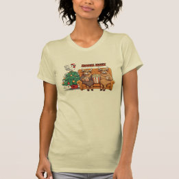 Kerstfilm op de ranch t-shirt