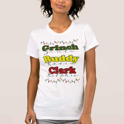 Kerstfilm T-shirt (Voorkant)
