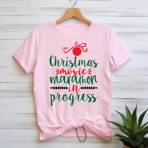 Kerstfilmmarathon in uitvoering T-Shirt